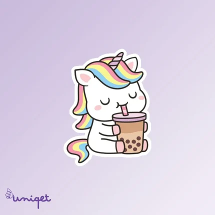 استیکر یونیکورن و بابلتی