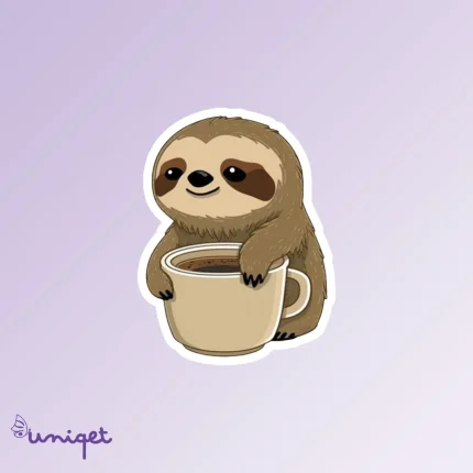 استیکر خرس تنبل