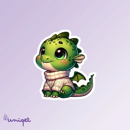 استیکر بچه دایناسور