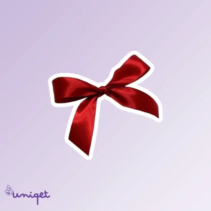 استیکر پاپیون قرمز