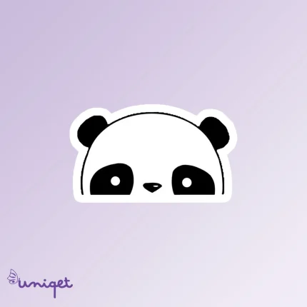 استیکر صورت پاندا